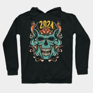 Dark New Year 2024 Hoodie